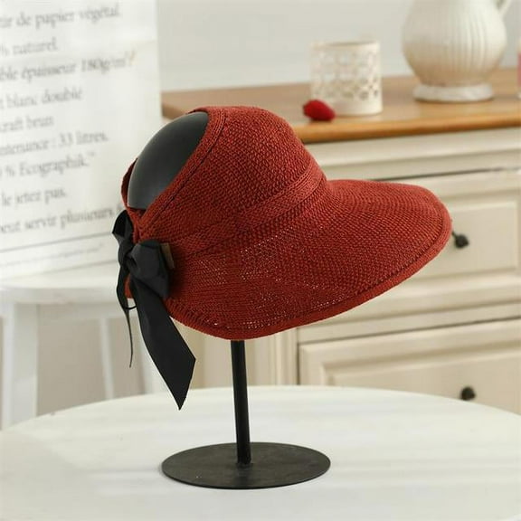COCOpeaunt Fashion Women sun hat Women Cap sun hats hand made women straw cap beach big brim hat casual Girls Summer Cap Women Present Gift