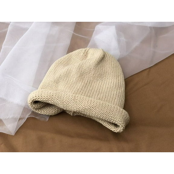 COCOpeaunt Female Beanies Crimping Tie Rope Style Winter Hats for Women Casual Autumn Knitted Beanie Girl Fashion High Quality Bonnet Cap