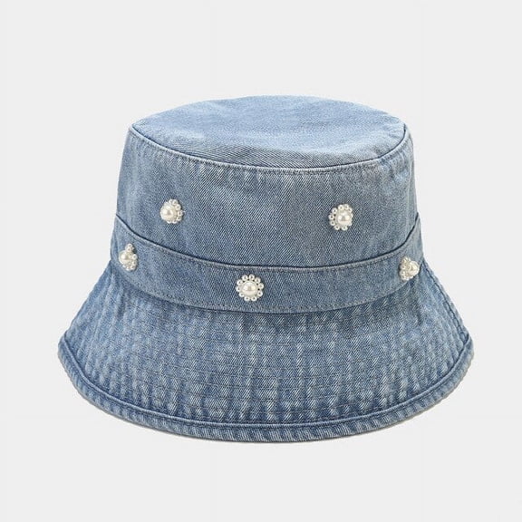 COCOpeaunt New Autumn Foldable Fisherman Hat Washed Denim Bucket Hats Female Fashion Bob Caps Hip Hop Gorros Lady Women Panama Bucket Cap