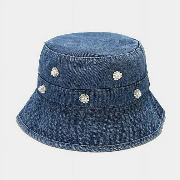 COCOpeaunt New Autumn Foldable Fisherman Hat Washed Denim Bucket Hats Female Fashion Bob Caps Hip Hop Gorros Lady Women Panama Bucket Cap