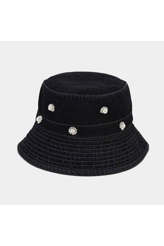 New Autumn Foldable Fisherman Hat Washed Denim Bucket Hats Female Fashion Bob Caps Hip Hop Gorros Lady Women Panama Bucket Cap