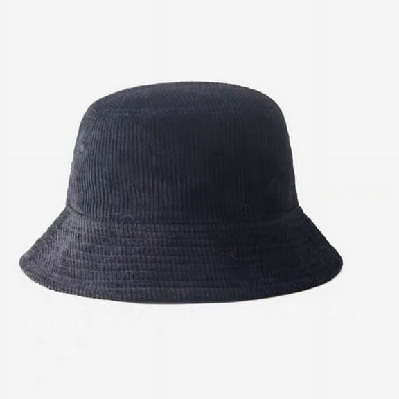 COCOpeaunt New Corduroy Bucket Hats Women Casual Fisherman Hat Men Autumn Winter Warm Basin Hat Plain Shade Cap Panama Solid 9 Colors