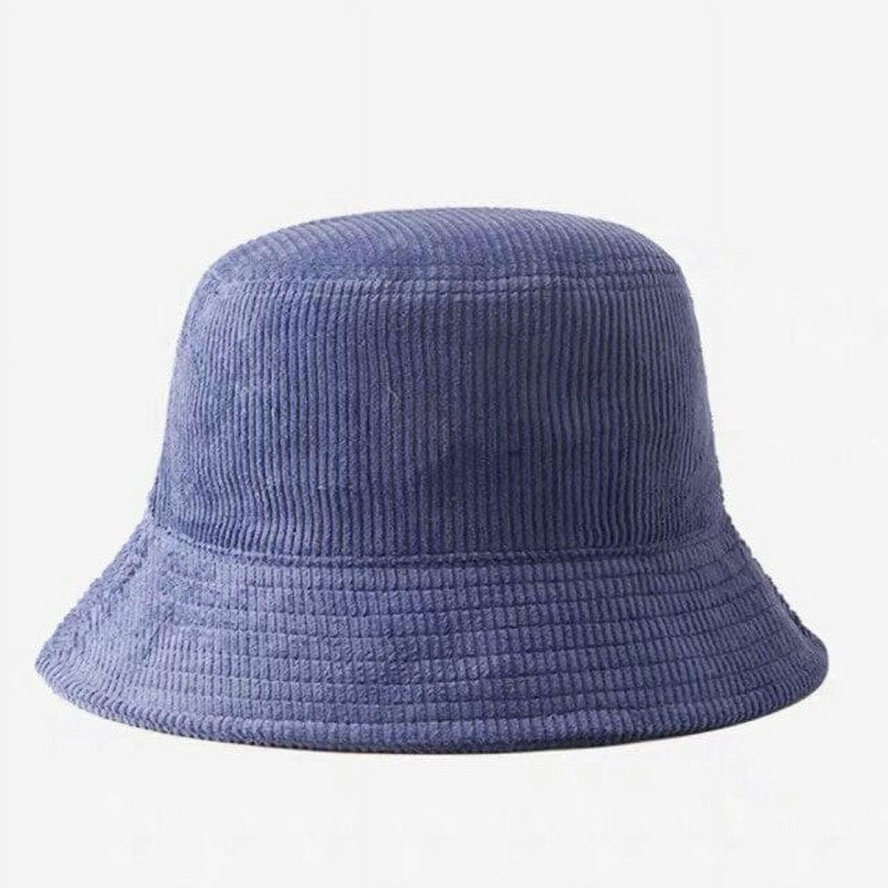 COCOpeaunt New Corduroy Bucket Hats Women Casual Fisherman Hat Men Autumn  Winter Warm Basin Hat Plain Shade Cap Panama Solid 9 Colors 