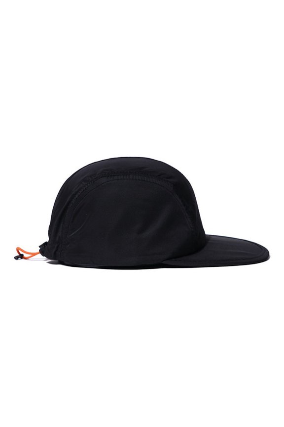 New Drawstring Adjustable Flat Brim Shading Baseball Cap Sun Protection Solid Color Korean Version Soft Top Men Snapback Dad Hat