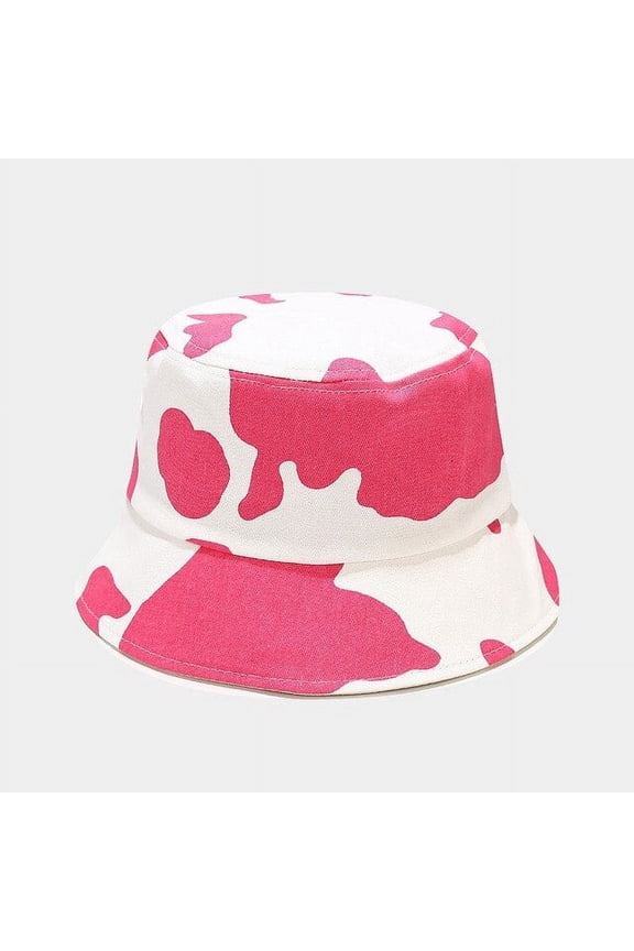 New Fashion Black White Cow Pattern Bucket Hats Fisherman Caps for Women Gorras Summer Women Panama Autumn Lady Outdoor Sun Cap