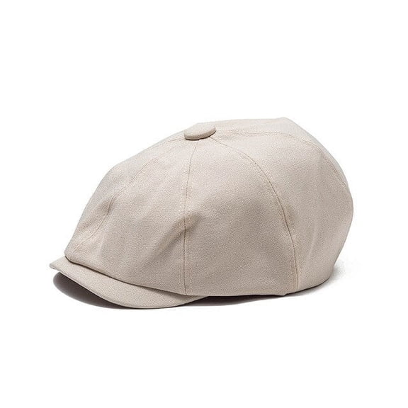 COCOpeaunt New Fashion Short Brim Women Mens Casual Newsboy Hat Spring Autumn Retro Beret Hat Casual Hats Wild Octagonal Cap Vacation Caps