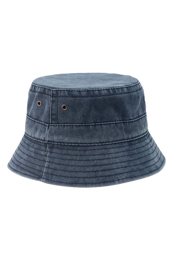 New Foldable Fisherman Hat Washed Denim Bucket Hats Unisex Fashion Bob Caps Hip Hop Gorros Men Women Panama Bucket Cap Gift