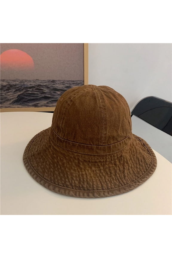 New Large Size Panama Hat Women Japanese Solid Colors Sunshade Bucket Hats Female Sun Protection Sunscreen Caps 50-60cm