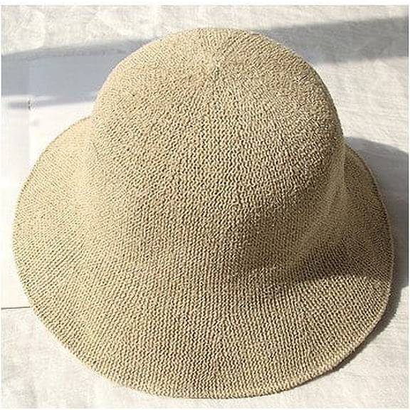 COCOpeaunt New Spring Summer Embroidered Cotton Linen Fisherman Hat Womens Breathable Sunscreen Knitted Bucket Hat Designer