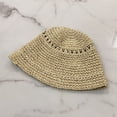 thumbnail image 1 of COCOpeaunt New Summer Hoilday Floppy Straw Hat Women Ladies Wide Brim Beach Foldable Bow Flower Straw Sun Hat Sun Cap Women Panama Gift, 1 of 5