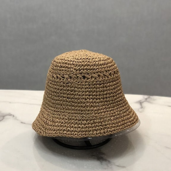 COCOpeaunt New Summer Hoilday Floppy Straw Hat Women Ladies Wide Brim Beach Foldable Bow Flower Straw Sun Hat Sun Cap Women Panama Gift