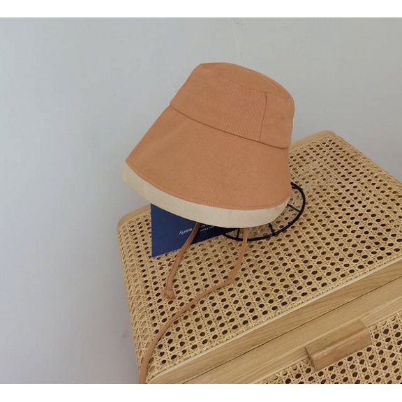 COCOpeaunt New Summer Tying Rope Stripped Bucket Cap for Women Spring Fishing Hat Outdoor Sports Autumn Ladies Hat Gift Lady Panama Sun Cap