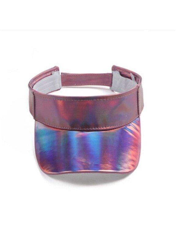 New Summer Women Men Sun Hat Candy Color Transparent Empty Top Plastic Sunshade Hat Visor Caps Bicycle Sun Hat Bicycle Cap Gift