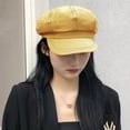 thumbnail image 1 of COCOpeaunt New Trend Winter Hats for Women French Style Wool Bakers Boy Hat New Cool Women Baseball Cap Black Visor Hat Gorras Casquette, 1 of 6