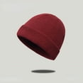 thumbnail image 1 of COCOpeaunt New Women's Beanie Hat Warm Winter Women Knit Beanie Hat Cuff Beanie Watch Cap for Girls Autumn Skull Hats for Female, 1 of 6