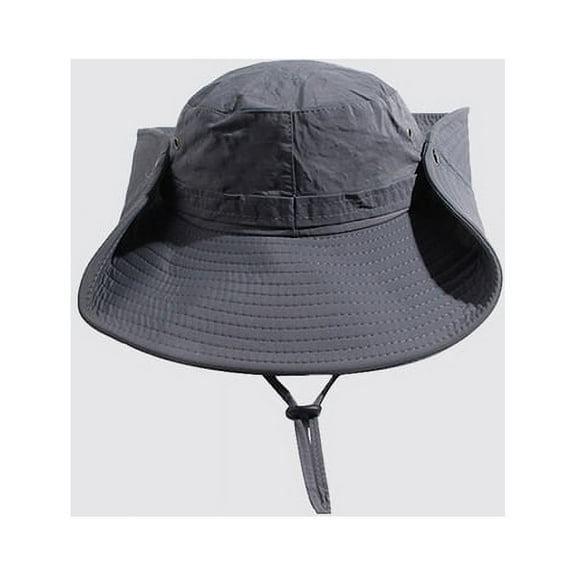 COCOpeaunt New Womens Bucket Hat Panama Fashion Sun Visor Breathable Fisherman Protection Hat Ponytail Cap Summer Hats Beach Sun Hats