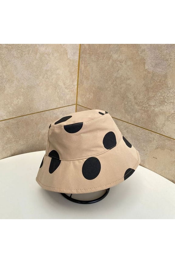 Summer Bucket Hat Fisherman Hat Female Autumn Sun-covering Face Hat Spot Sunhat Travel Hats Beach Cap for Girl Outdoor Panama