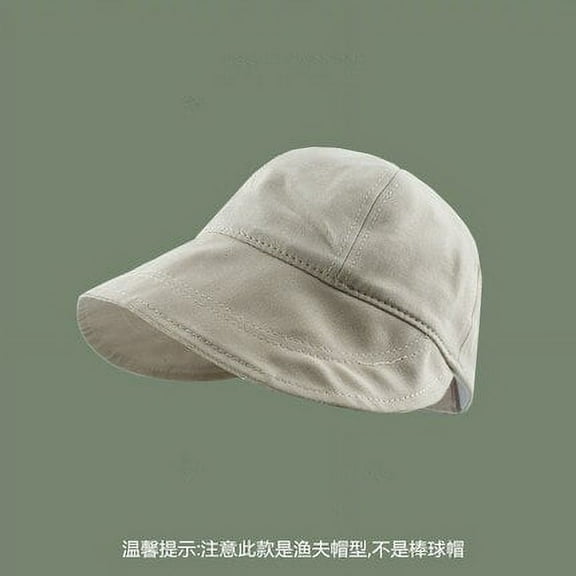 COCOpeaunt Summer New Women Baseball Caps Fashion Solid Color Soft Cotton Outdoor Sun Hats Wide Brim Ponytail Bucket Hat Ladies Cap