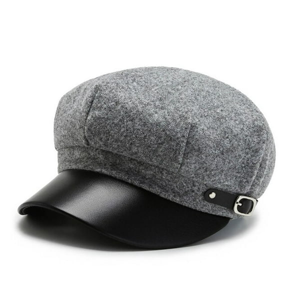 COCOpeaunt Sun Casual Military Caps Woman Woollen Cloth Beret Flat Hats Captain Cap Trucker Vintage Black Sport Dad Bone Male Womens Hat