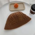 thumbnail image 1 of COCOpeaunt Thick Knitted Hat Womens Warm Woolen Fisherman Hat Hip-Hop Skullies Cap Costume Accessory Gifts Winter Bonnet Femala Panamas, 1 of 6