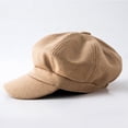 thumbnail image 1 of COCOpeaunt Trend Winter Hats for Women French Style Wool Bakers Boy Hat New Cool Women Baseball Cap Black Visor Hat Berets Autumn Hat, 1 of 6