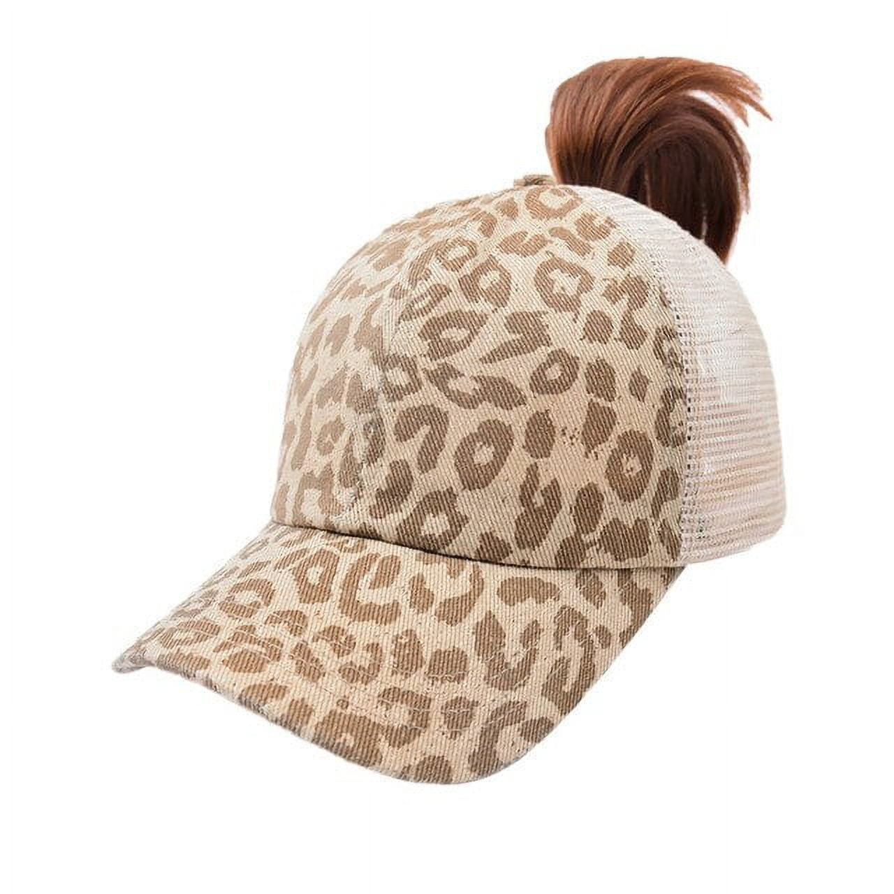 COCOpeaunt Women Ponytail Baseball Cap Snapback Adjustable 