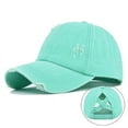 thumbnail image 1 of COCOpeaunt Women Ponytail Baseball Cap Snapback Adjustable Ponytail Gorras Casquette Summer Sunhat Mesh Trucker Hat Casquette Femme Hat, 1 of 5