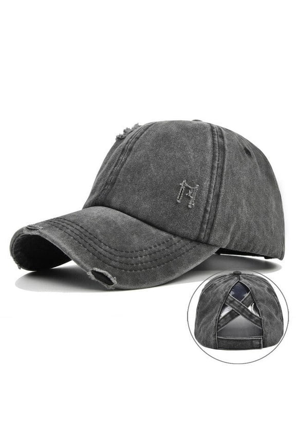 Women Ponytail Baseball Cap Snapback Adjustable Ponytail Gorras Casquette Summer Sunhat Mesh Trucker Hat Casquette Femme Hat