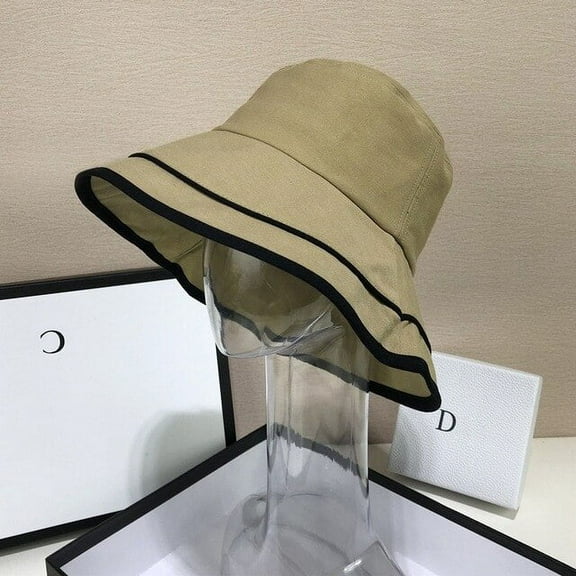 COCOpeaunt Women Summer Panama Foldable Bucket Hat Female Outdoor Sunscreen Cotton Fishing Hunting Cap Lady Basin Chapeau Sun Prevent Hats