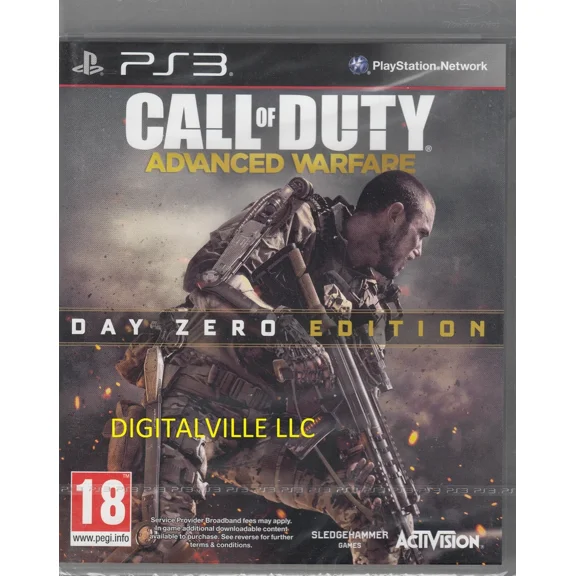 COD Advanced Warfare Day Zero Edition PS3 Brand New factory Sealed