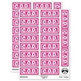 thumbnail image 1 of COD Cash on Delivery Bold Border Sticker Set - Hot Pink - Matte Finish - 2.00" Large, 1 of 7