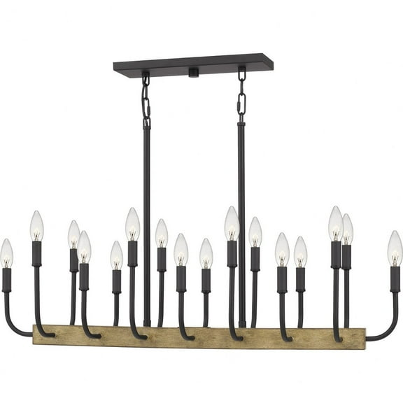 COD139MBK Quoizel Lighting Coda - 16 Light Island