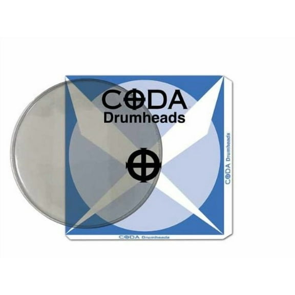 CODA Model DA-H20-12 , 12-Inch Clear Bass Drumhead