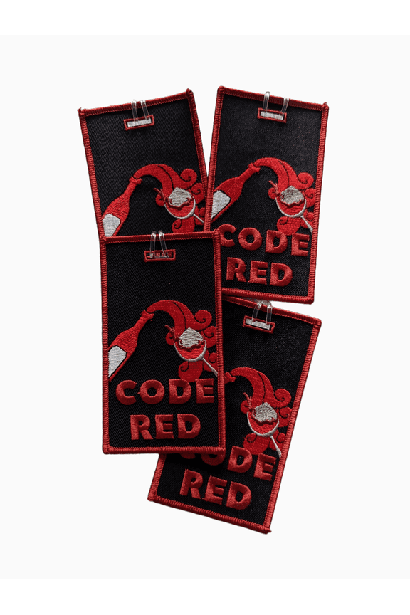 CODE RED Luggage Tag