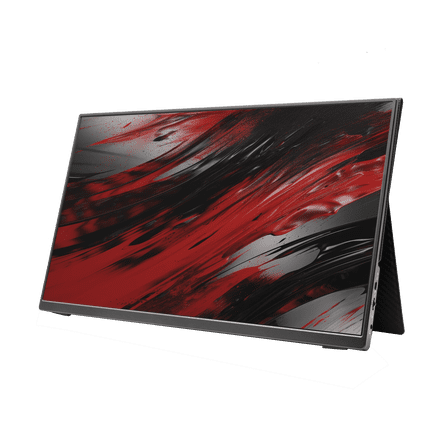 CODi 16" Portable USB-C Monitor Full HD Display, HDR, Built-In Speakers, Mini HDMI, Dual USB-C, Slim Design, Freesync External Monitor for Laptop, Mac, PC, Xbox, PS5, Switch