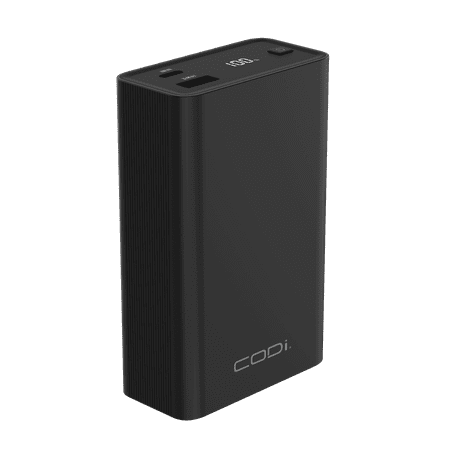 CODi 65W Laptop Power Bank, 20,000mAh Portable Charger with USB-C and USB-A Ports | Fast Charging for Laptops and Devices