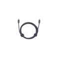 thumbnail image 1 of Codi 6' USB-C to USB-C Braided Nylon Charge & Sync Cable - 6 ft USB-C Data Transfer Cable - First End: 1 x USB Type C Male - Second End: 1 x USB Type C Male - Black, 1 of 4
