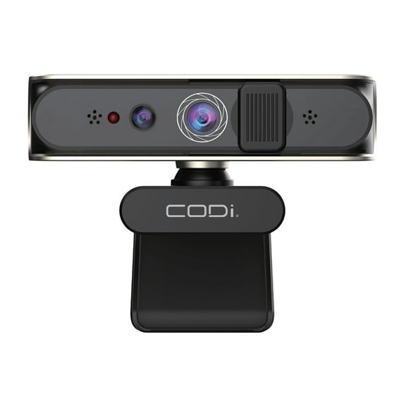 CODi Allocco 1080P IR Facial Recognition Webcam Black (A05023)
