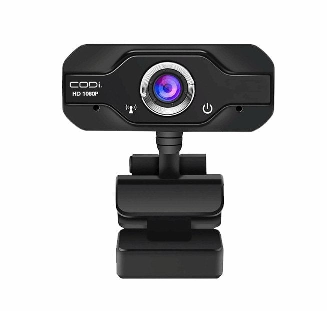 CODi Aquila HD 1080p Fixed Focus Webcam | Full HD Video, Built-in Mic, Plug & Play for Zoom, Teams & Skype