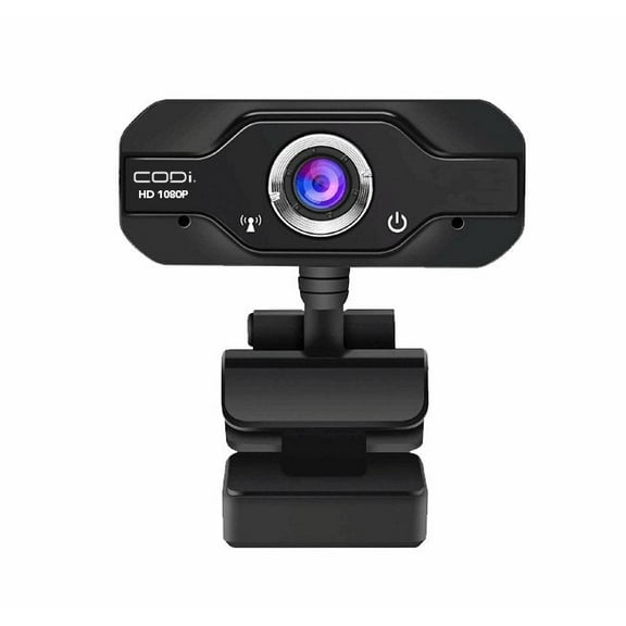 CODi Aquila HD 1080p Fixed Focus Webcam | Full HD Video, Built-in Mic, Plug & Play for Zoom, Teams & Skype