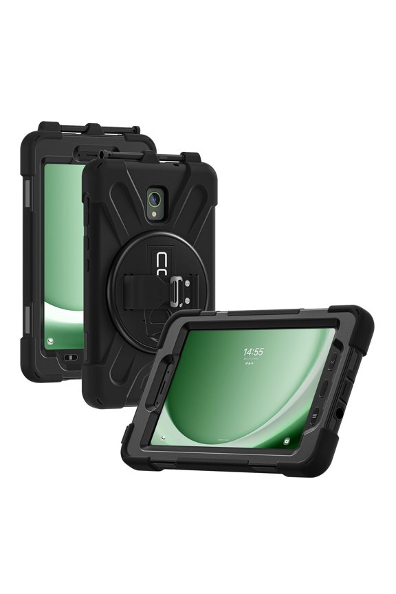 Rugged Case for Samsung Galaxy Tab Active 3 & Tab Active 5, 8" (T570/SM-X306) | 360 Protection, Drop-Test Certified, Kickstand