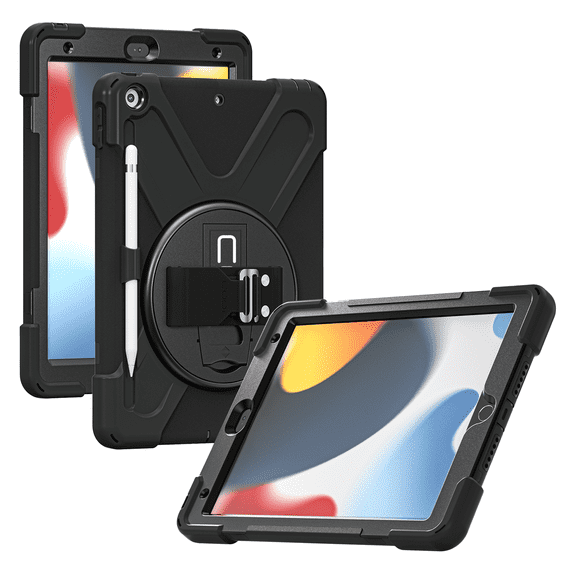CODi Rugged iPad 10.2" Case (9th, 8th, and 7th Generation) | 360 Protection, Drop-Test Certified