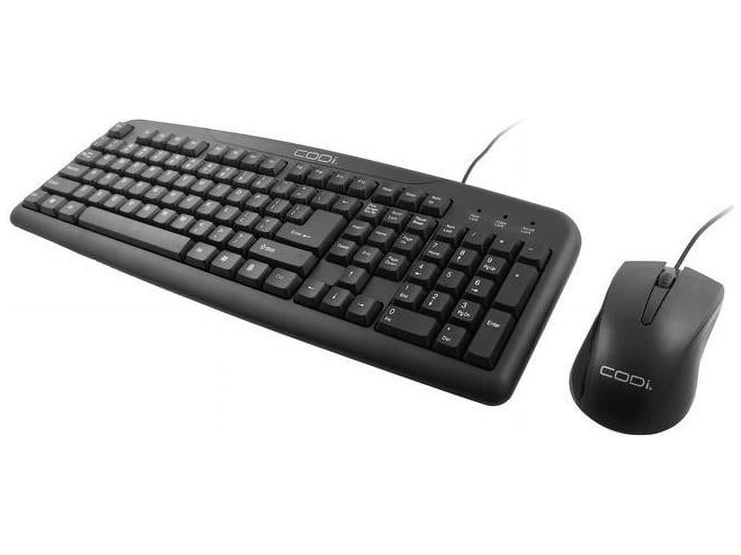 CODi Wired USB-A Mouse and Keyboard Combination AK0000057
