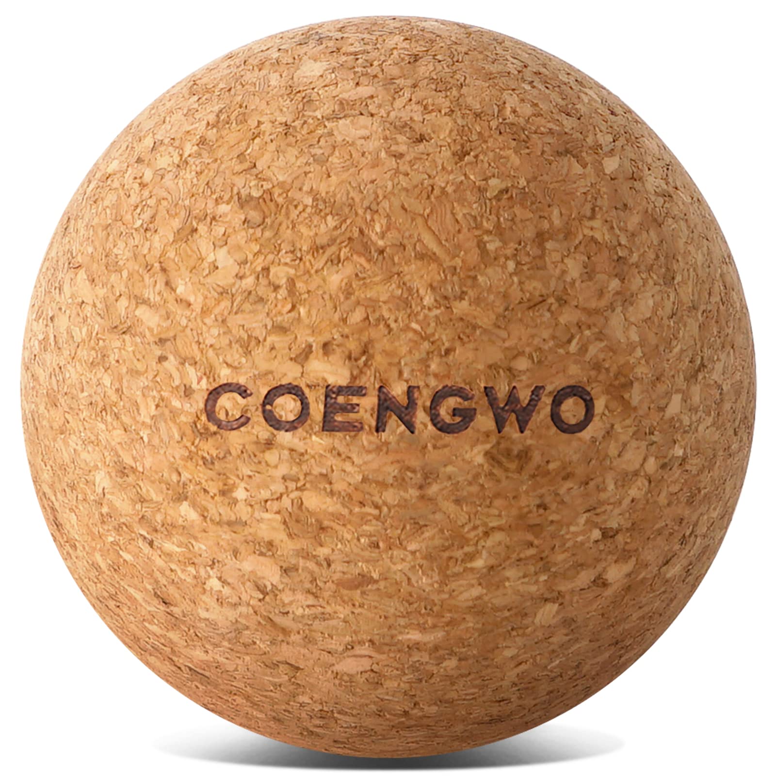 COENGWO Cork Massage Ball, OIF8 Cork Myofascial Release Ball, Yoga