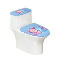 thumbnail image 1 of COEQINE Blue Pink Axolotls Toilet Lid Cover and Toilet Tank Cover, Elastic Bottom Easy Installation Breathable Toilet Cover 2 Piece Set for Home Bathroom Decoration, 1 of 7