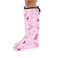 thumbnail image 1 of COEQINE Breast Cancer Leg Cast Covers Pink Ribbon Broken Leg Shower Cast Cover-S Washable Cast and Bandage Protector Easy to Put on Cast Scratcher Sleeve for Women Gifts, 1 of 1