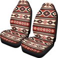 thumbnail image 1 of COEQINE Car Seat Cover for Women Men, Non-Slip Front Bench Protection Breathable Auto Accessories Universal Fit Most Vehicles, Southwest Aztec Beige Red, 1 of 7