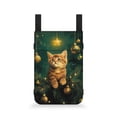 thumbnail image 1 of COEQINE Christmas Cat Crutch Bag Crutch Carrying Pouch Compartments Adjustable Crutch Organizer Pouch Large Capacity Crutch Storage Bag Gifts for Rehabilitation Patients, 1 of 7