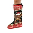 thumbnail image 1 of COEQINE Christmas Leg Cast Cover Highland Cow Cast Scratcher Sleeve Bandage Protector Size M Breathable Cast Socks Cover Fashionable Leg Cast Cover Sock Christmas Gifts, 1 of 7