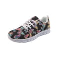thumbnail image 1 of COEQINE Colorful Butterfly Women Tennis Shoes Fashion Butterfly Girls Sneakers Work Shoes Lightweight Mens Athletic Sneakers Footwear for Travel Outdoor, 1 of 7